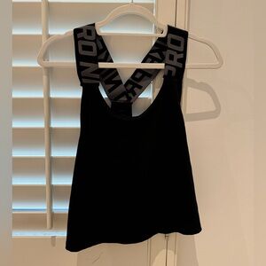 Black Nike crop top